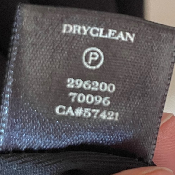 Ann Taylor Black Sleeveless Shawl Dress-6 Petite - Picture 8 of 8